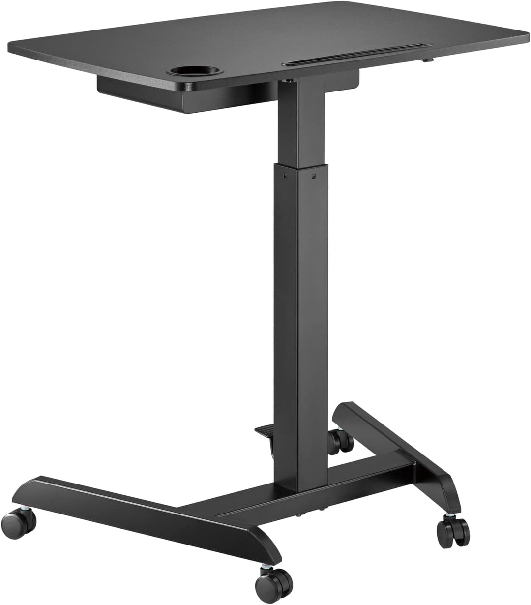 VDD Schreibtisch-Sitz-Steh-Laptoptisch - Präsentationstisch - fahrbar - höhenverstellbar