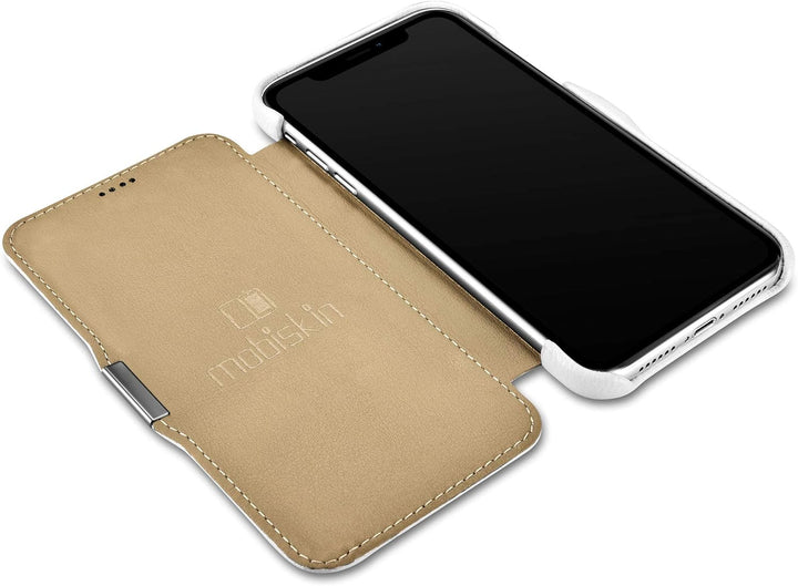 Mobiskin Hülle kompatibel mit Apple iPhone XR (6,1 Zoll), Handyhülle mit echtem Leder, Case, Schutzh