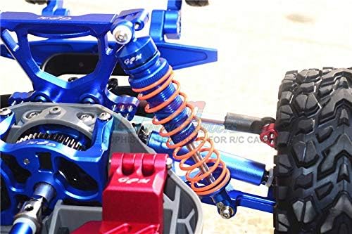 GPM for Traxxas Rustler 4X4 VXL (67076-4) / Hoss 4X4 VXL (90076-4) Aluminum Rear Adjustable Shocks 1