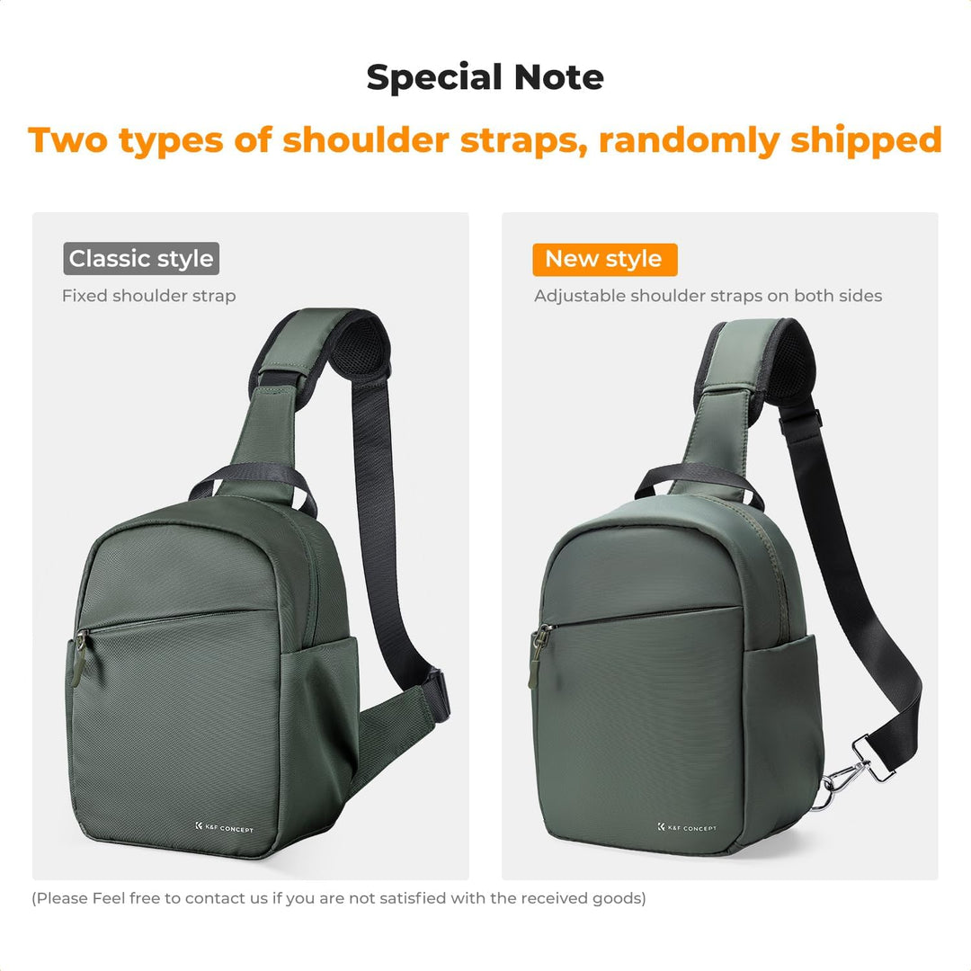 K&F CONCEPT Kameratasche, Kamera Sling Tasche Schultertasche Fotorucksack Klein, Wasserdichter Kamer