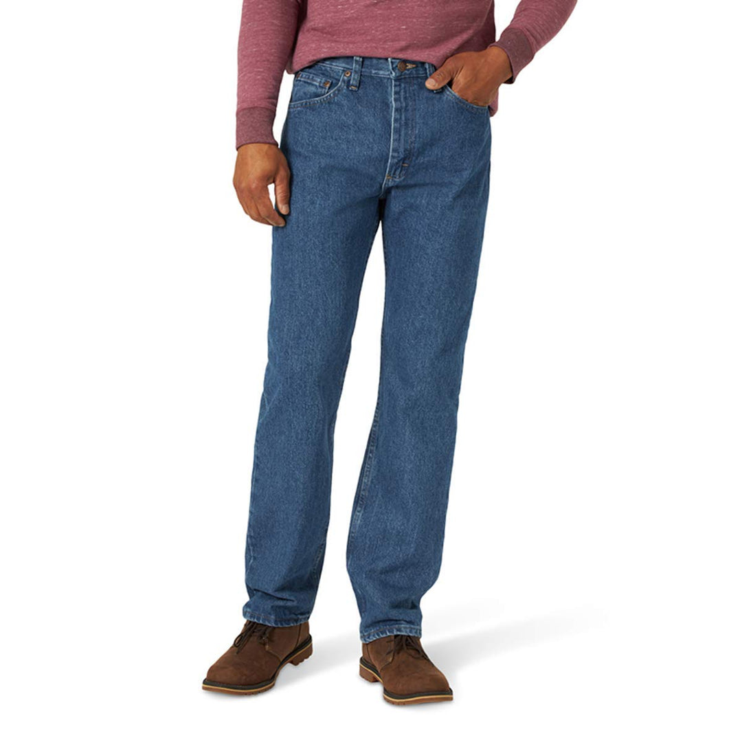 Wrangler Men's Texas Contrast Jeans 30W / 32L Dark Stone, 30W / 32L Dark Stone