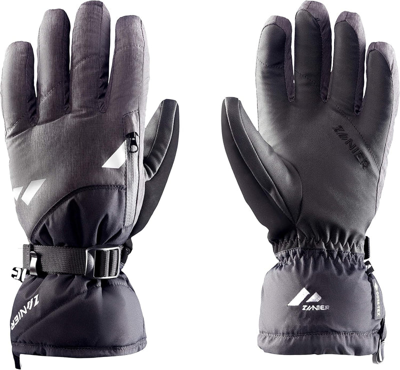 Zanier-Unisex-Handschuhe-RIDE.GTX 6.5 Schwarz, Anthrazit, 6.5 Schwarz, Anthrazit