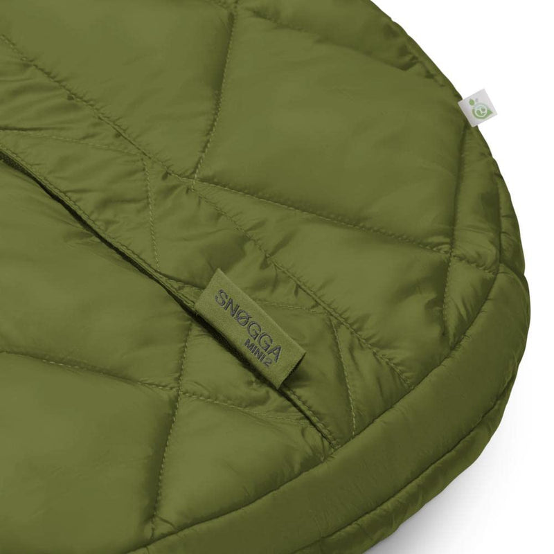 CYBEX Gold Fusssack Snøgga Mini 2, Für Babyschalen, Ab Geburt bis ca. 24 Monate, TOG 4, Nature Green