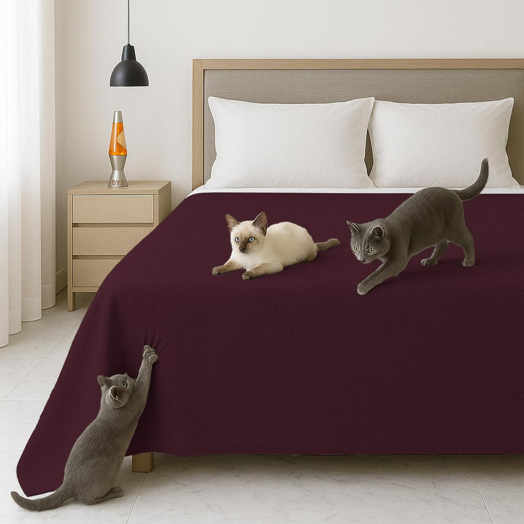 Byour3 - Bettüberwurf Bio-Baumwolle Gemischte Doppelbett Einzelbett Queen Size Bettdecke Sommer Früh