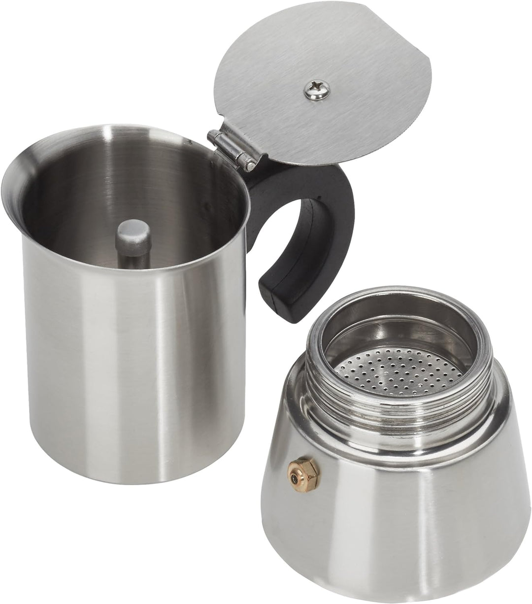 IBILI - Express-Kaffeekocher Indubasic, 2 Tassen, 100 ml, Edelstahl, für Induktionsherde geeignet 2
