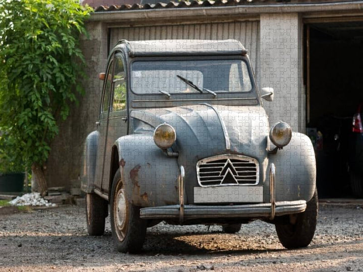 CALVENDO Puzzle Kultautomobil Ente Citroën 2CV 1000 Teile Lege-Grösse 64 x 48 cm Foto-Puzzle Bild vo