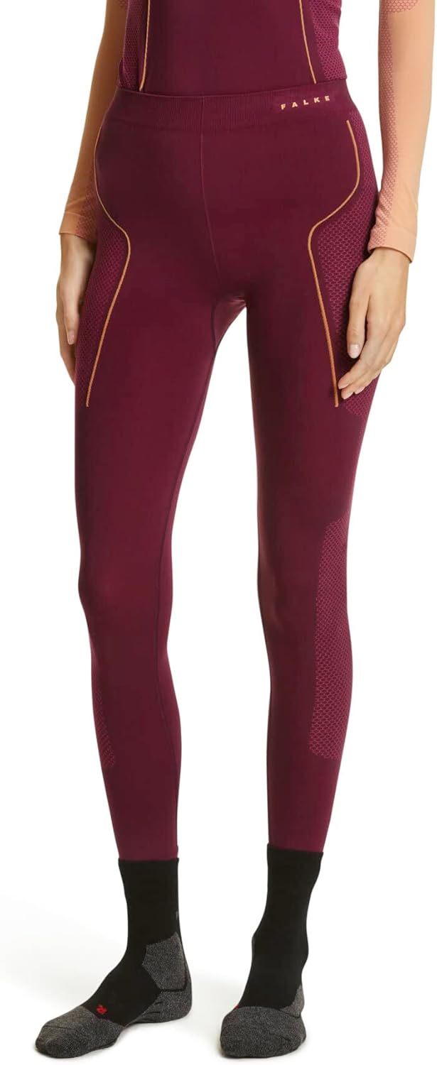 FALKE Damen Warm Long Funktionsunterhose lang für milde bis kalte Temperaturen warme Funktionsunterw