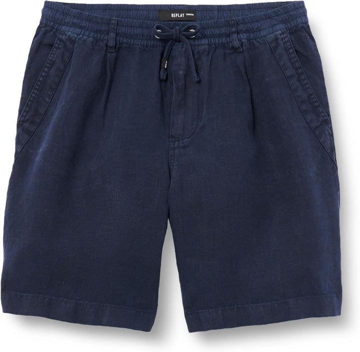 Replay Herren Shorts 27W 085 Blue, 27W 085 Blue