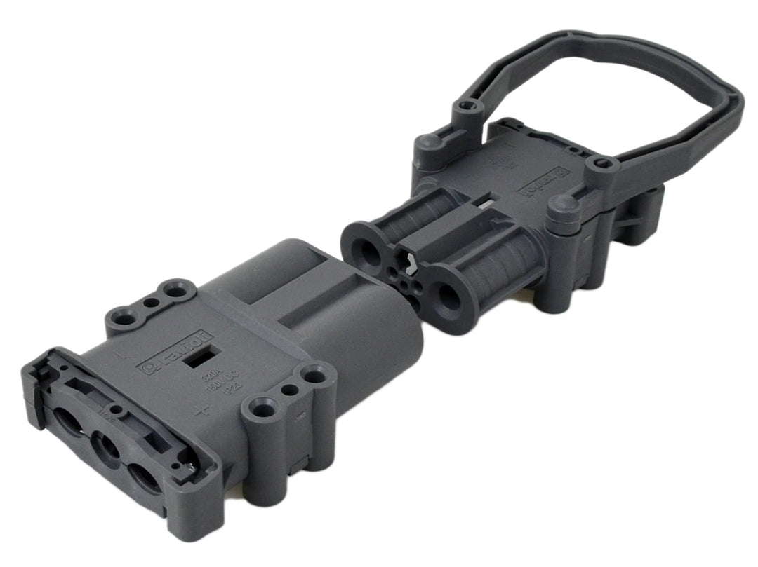 Intratec Batterieladestecker Dose mit Handgriff – Batterie-Stecker für Gabelstabler, Kehrmaschinen e