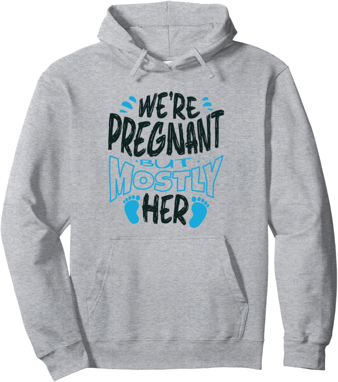 Schwangere Babys Neugeborene werdende Eltern Pullover Hoodie