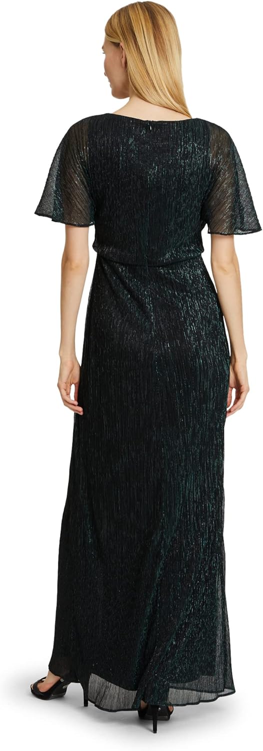 Vera Mont Damen Kleid 38 Schwarz/Grün, 38 Schwarz/Grün