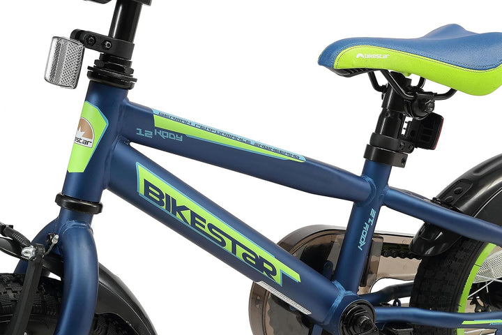 BIKESTAR Kinderfahrrad 12 Zoll für Mädchen und Jungen ab 3-4 Jahre | 12er Kinderrad Mountainbike | F