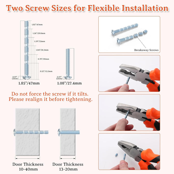 FURNIWARE 10 Stück Möbelgriff, 192mm Bohrlochabstand Möbelgriffe Schrankgriffe Küche Kabinett Griff