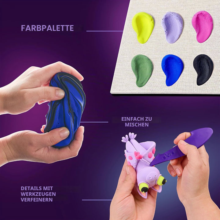 OKTO Bat/Air Clay Kunst im Holzdekor