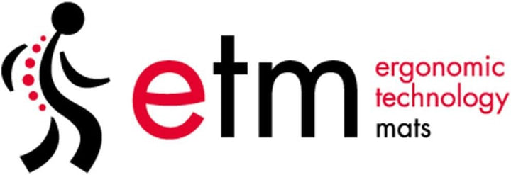 Anti-Ermüdungsmatte Heavy Duty | Arbeitsplatzmatte | Riffelblech-Struktur | Schwarz | 60x90 cm