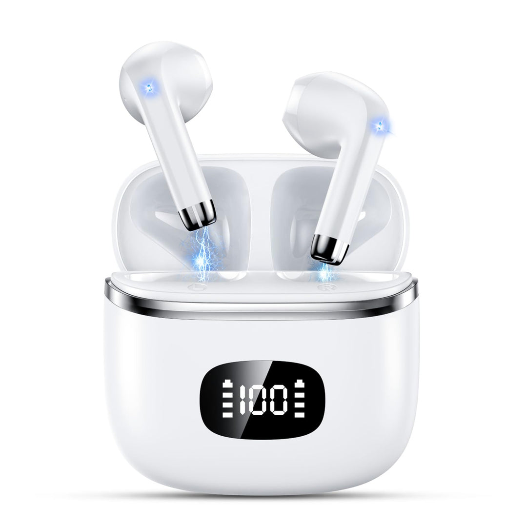 Bluetooth Kopfhörer, 2026 Neu In Ear Kopfhörer Kabellos Bluetooth 5.3 mit 4 ENC Mic, HiFi Stereo Noi