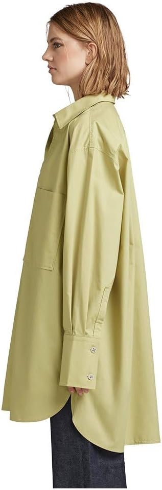 G-Star Damen Oversized Boyfriend Shirt S Grün (Leek Green D22492-d308-d613), S Gr&#xFC;n (Leek Green