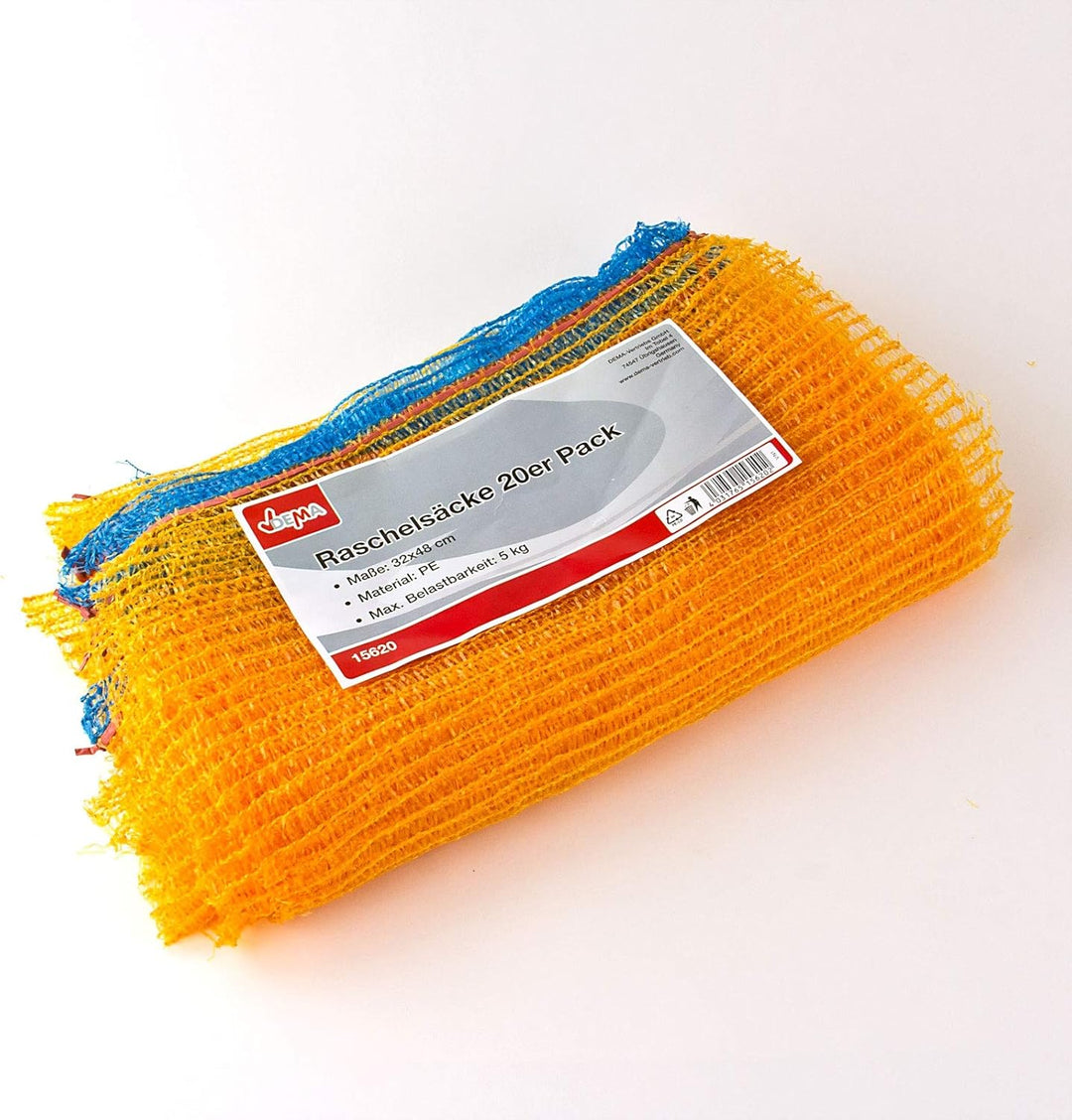 Raschelsäcke Raschelsack Kartoffelsäcke Netzsäcke Zwiebelsäcke Sack Säcke 5 kg 10er Pack 10 Stück