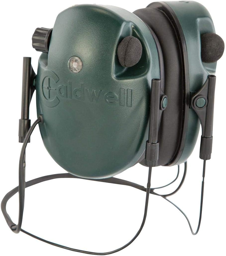Caldwell Elektronischer Ohrenschützer E-Max mit niedrigem Profil Dunkelgrün, Dunkelgrün