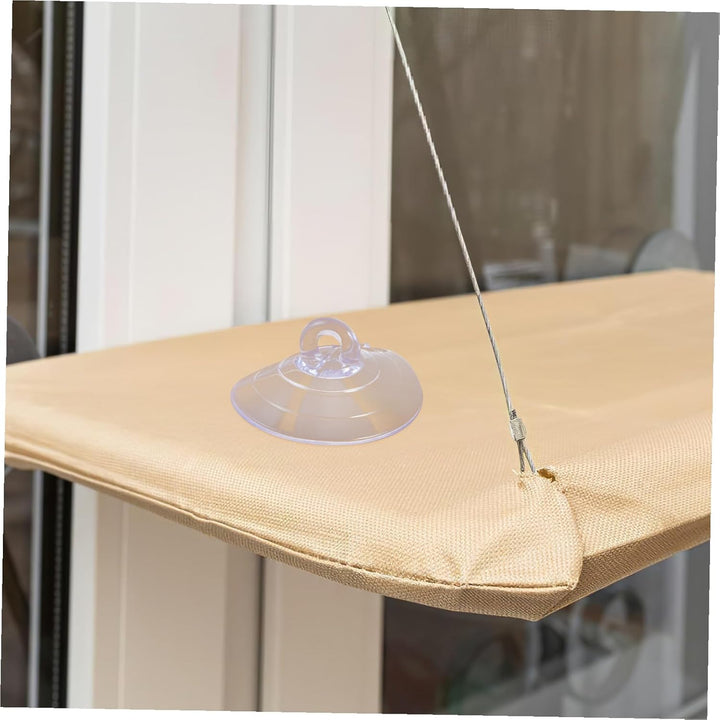 VICASKY 16 Stück Katzen Fenster Sitz Saugnäpfe Transparente PVC Sauger mit Starkem Halt Ersatzteile