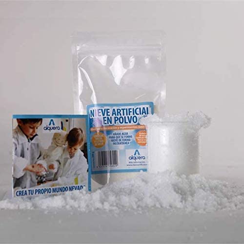 Alquera Sofortiger künstlicher Schnee - Magischer Schnee (5) 5.0 Kilogramm, 5.0 Kilogramm