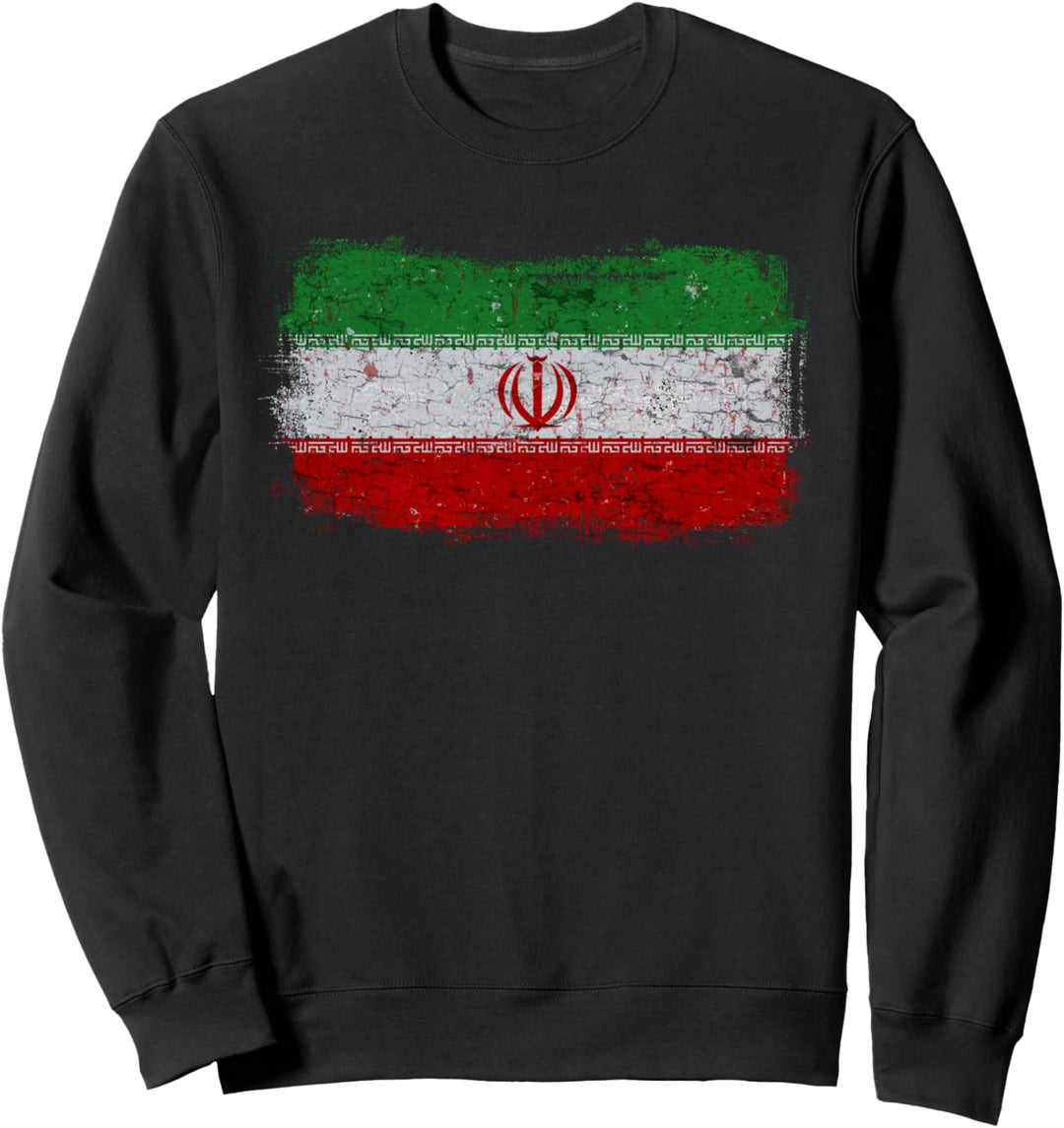 Iran Iranische Nationalflagge Sweatshirt