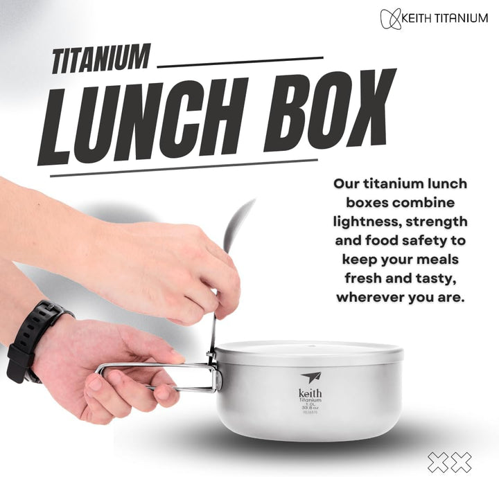 Keith Titan Bento Box 800 ML Ti5327
