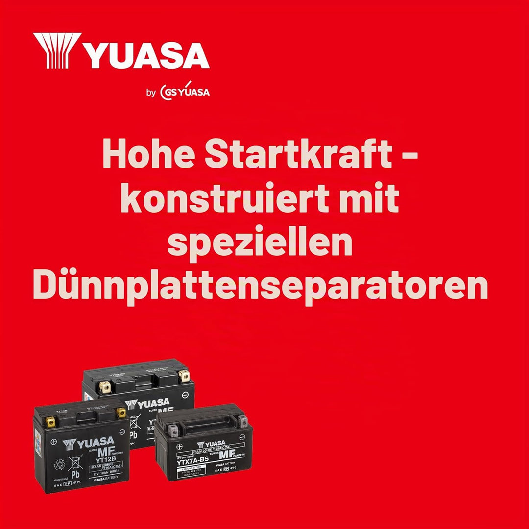 YUASA yt7b-bs (WC) wartungsfrei Akku