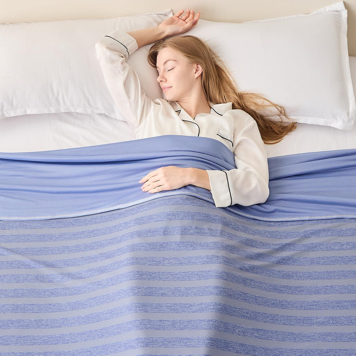 EMME Kühldecke Kühlende Decke, Arc-Chill Q-Max>0,5, 228 x228 cm, 2 in 1 Doppelseitige Dünne Sommerde