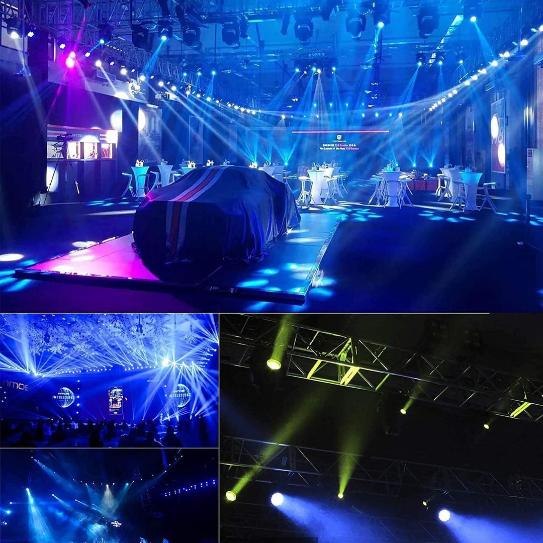 BETOPPER DJ Lichter Disco Lichter Bühne Lichter 54 * 1.5W par led RGB 3-in-1 Sprachsteuerung / DMX51