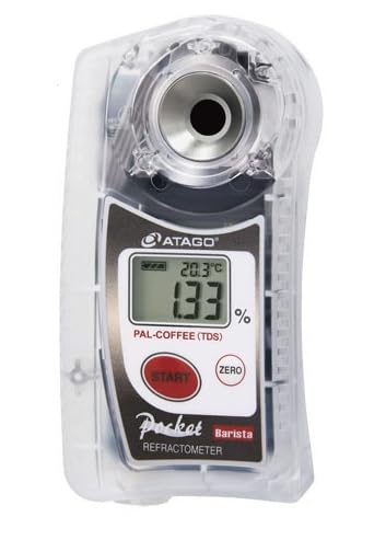 ATAGO Refractometer PAL-COFFEE (TDS) (with Silicon Cover, no Batteries) | Mit Silikonhülle, Ohne Bat