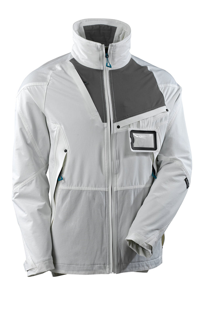 Mascot 17101-311 Funktionsjacke "Stretch" - Advanced, weiss/anthrazit, 3XL 3XL-5XL Weiss/Anthrazit,