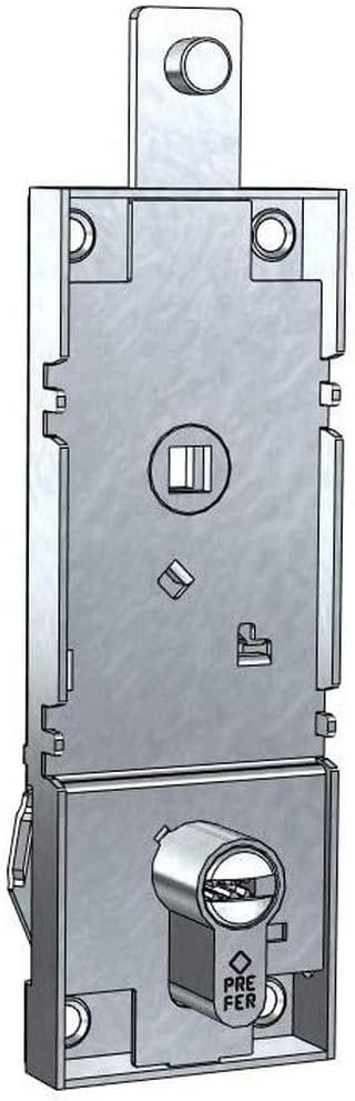 Schwingschloss/Garagenzylinder Europrofil Achsabstand 70 mm mit Entriegelungshebel Einbruchschutzsch