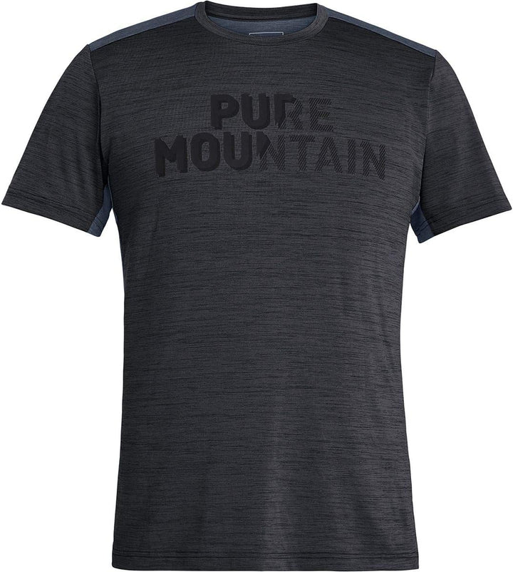 Salewa Herren Puez Hybrid 2 Dry M S/S Tee Hemden & T-shirts XXL Ombre Blue Melange, XXL Ombre Blue M