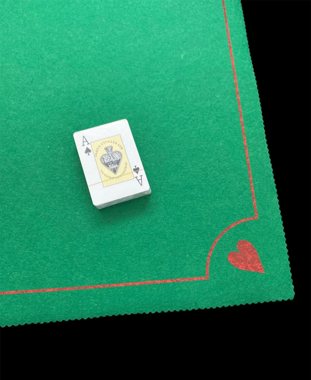 Teppich Karten - Poker Matte - Poker Spiel - Faltbare Matte Reise Poker - Reise Karten (Poker), Poke