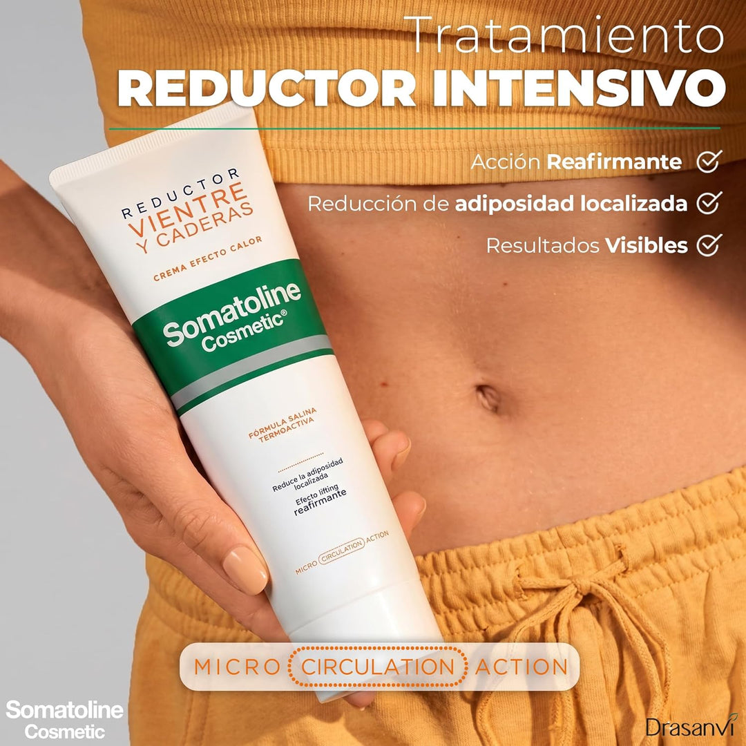 VIENTRE & CADERAS reductor express efecto calor 250 ml