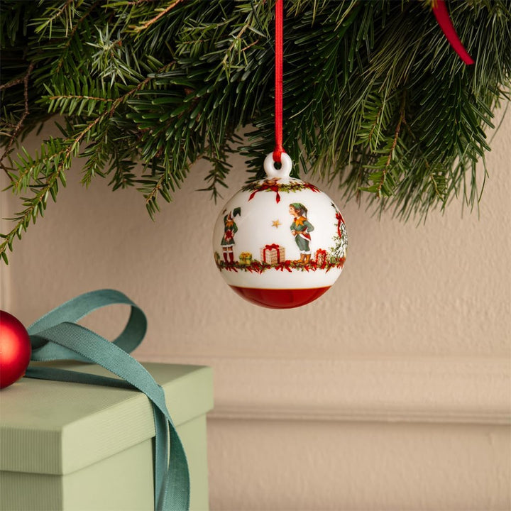 Villeroy &amp; Boch - Annual Christmas Edition 2026 Jahres-Kugel 6,5x8cm Bunt, Weihnachts-Sammlerstück,