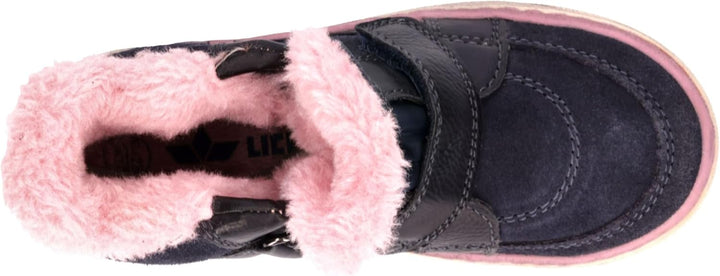 Lico Mädchen Sandrine V Schneestiefel 29 EU Marine Rosa, 29 EU Marine Rosa