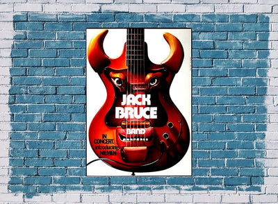 Jack Bruce - Songs for A Tailor, 1969 » Konzertplakat/Premium Poster | Live Konzert Veranstaltung |