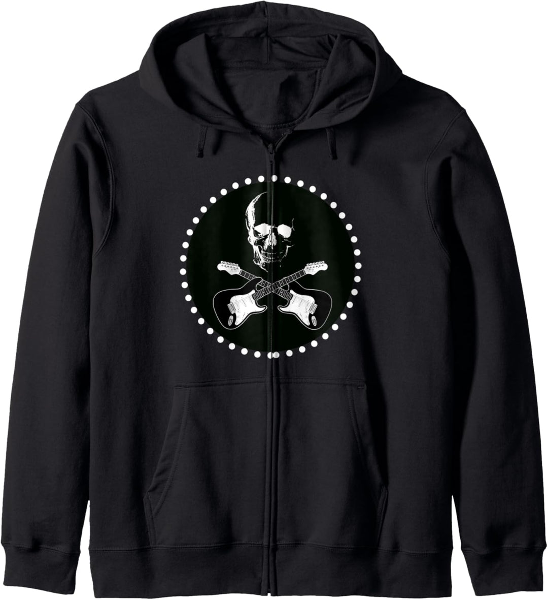 Rock Heavy Metal Music Band für Gitarre, Strat Kapuzenjacke