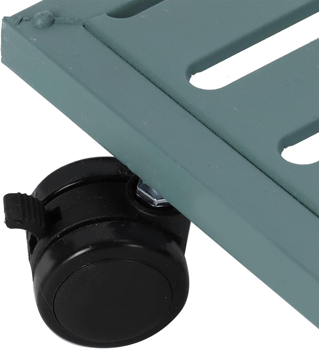 Pflanzenregal, Blumenregal aus Metall, mit Rollen, dekorativer Pflanzenständer für Blumentöpfe, für