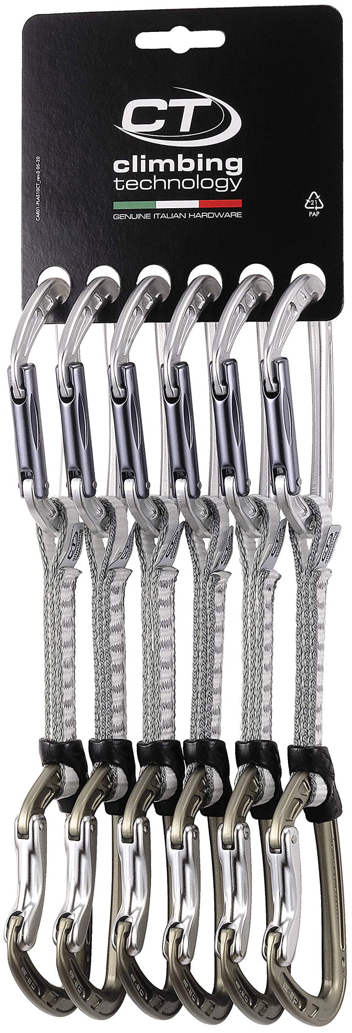 Climbing Technology Aerial Pro Set DY HC, Unisex - Erwachsene, Silber/Braun, 12 cm
