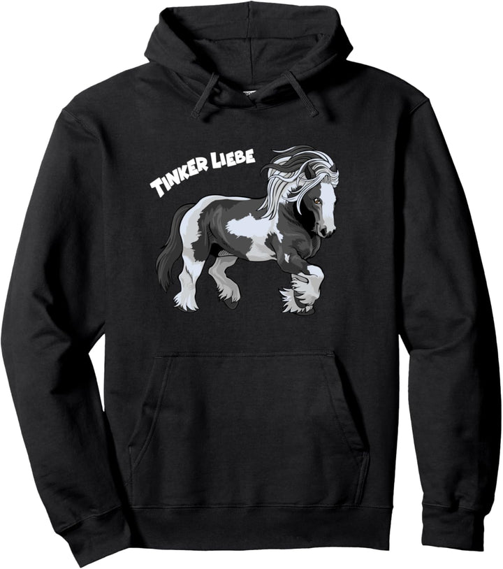 Tinker Liebe Reiterin Pferd Pony Reiten Pullover Hoodie