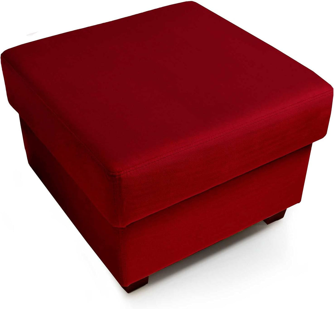 Comfort-Pur Martin Sitzpuff Sitzpouf Puff Pouf Sitzhocker mit Stauraum Fusshocker Sitztruhe Sitzwürf