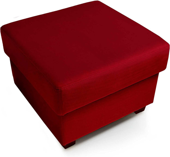 Comfort-Pur Martin Sitzpuff Sitzpouf Puff Pouf Sitzhocker mit Stauraum Fusshocker Sitztruhe Sitzwürf