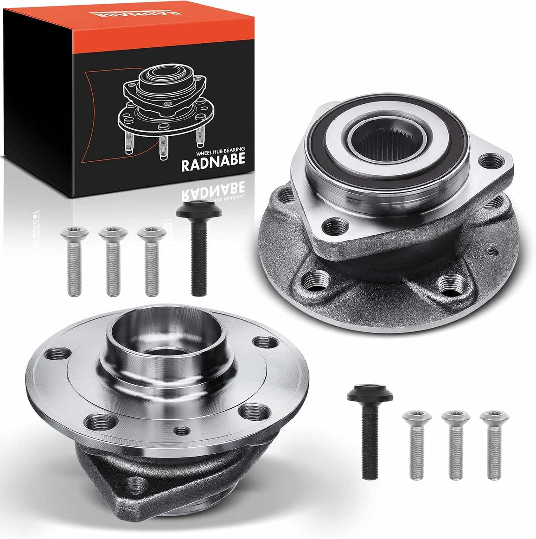 Frankberg 2x Radnabe Radlagersatz Vorne Hinten Links Rechts Kompatibel mit A3 8P1 2003-2012 A3 Sport