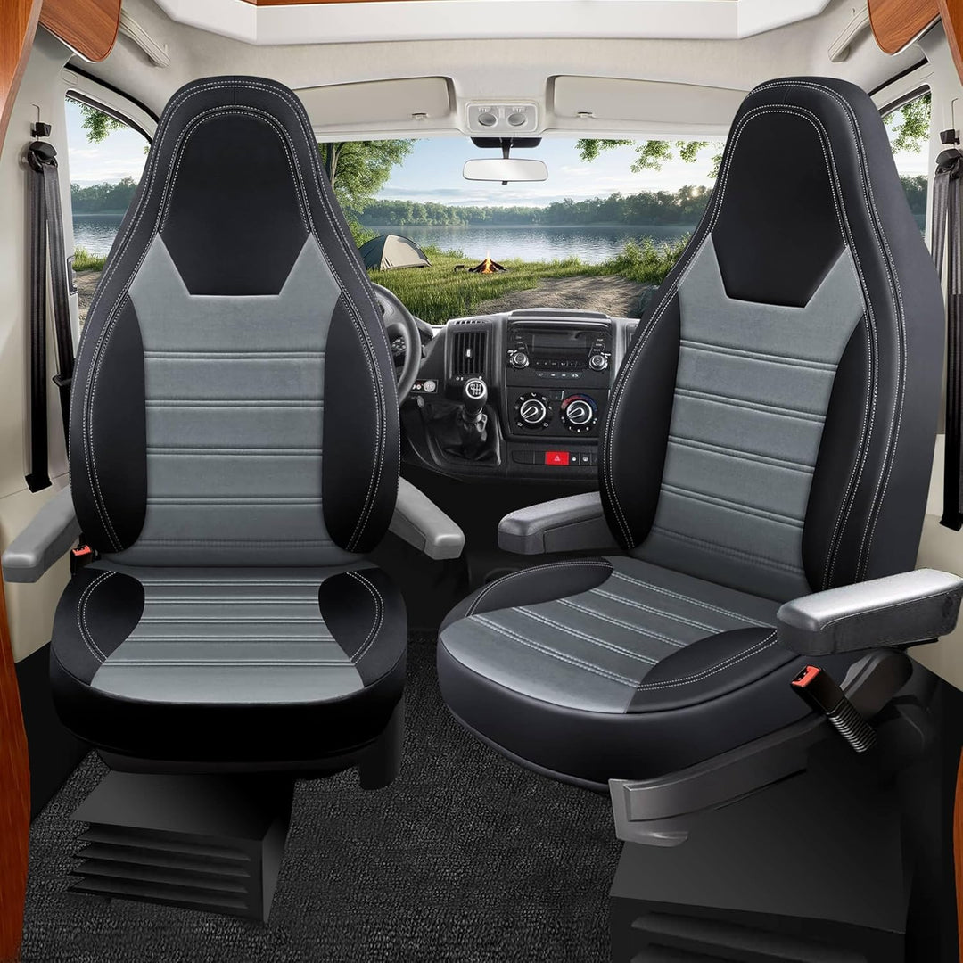 BREMER SITZBEZÜGE Wohnmobil_800 (HW1 Schwarz/Grau), HW1 Schwarz/Grau