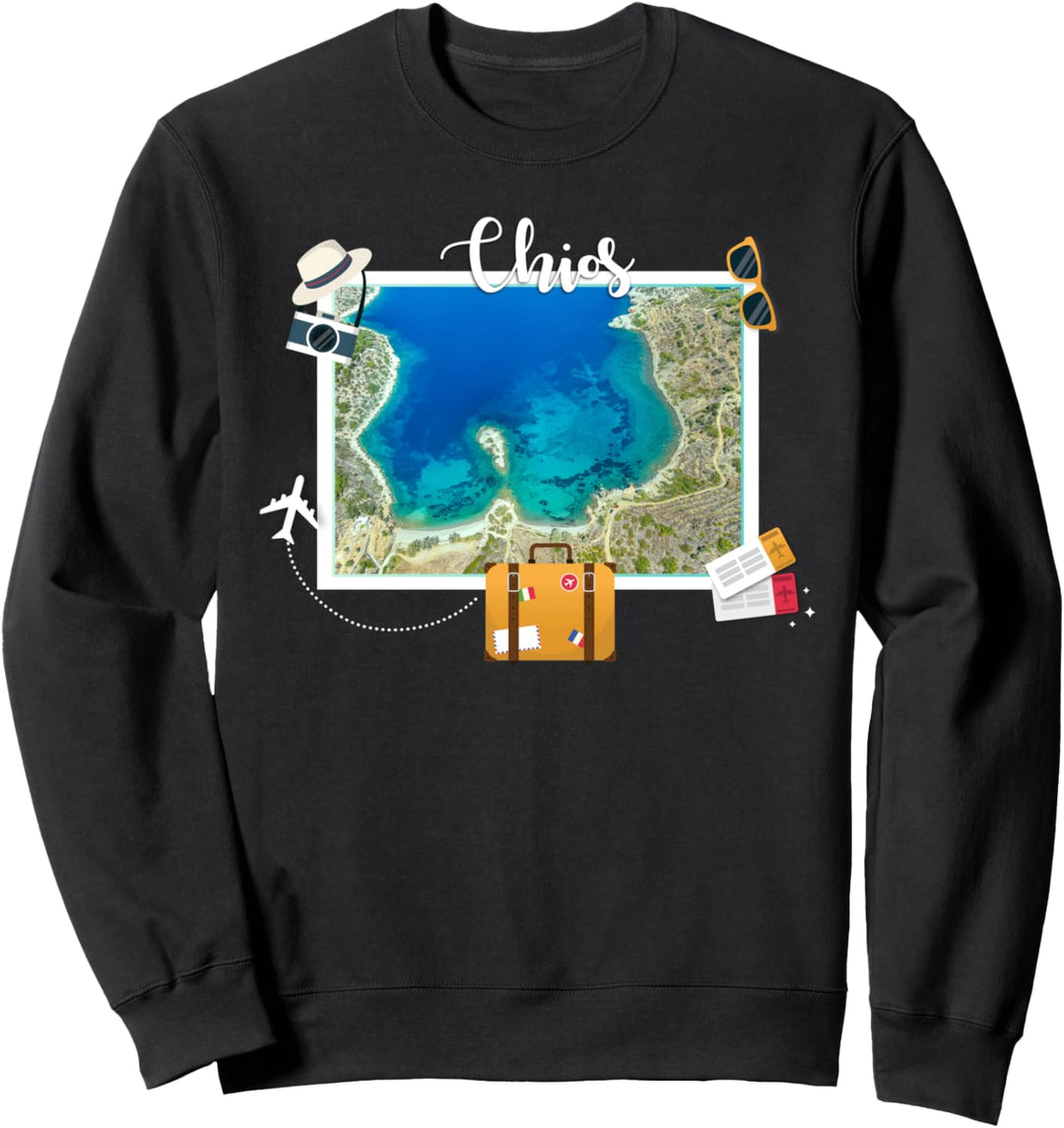 Griechenland Souvenir Urlaub Reise Griechenland Chios Sweatshirt