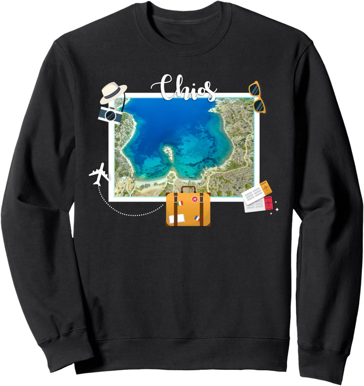 Griechenland Souvenir Urlaub Reise Griechenland Chios Sweatshirt
