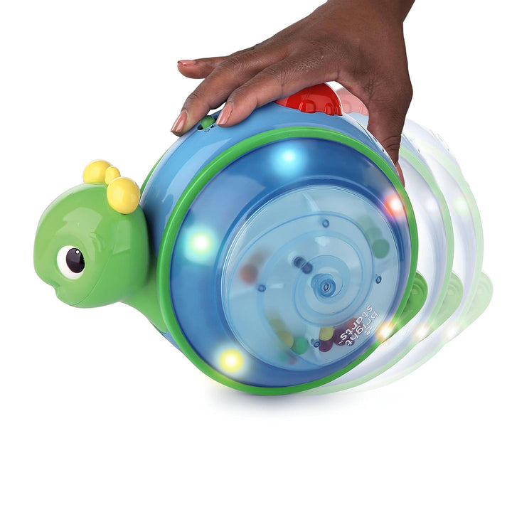 Bright Starts, Spielzeug, Schiebetier Schnecke Roll and Glow Snail Toy mehrfarbig